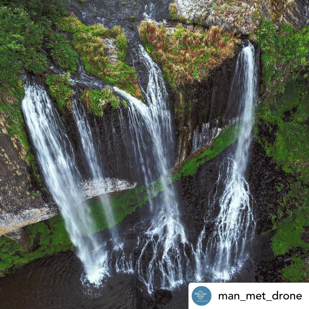 Cascade de la Beauce drone